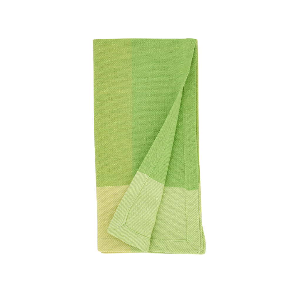 Green Polka Dot 13"x19" Placemat & 20" Napkins - Set of 8 100% cotton, Set of 8 (1 pcs.)