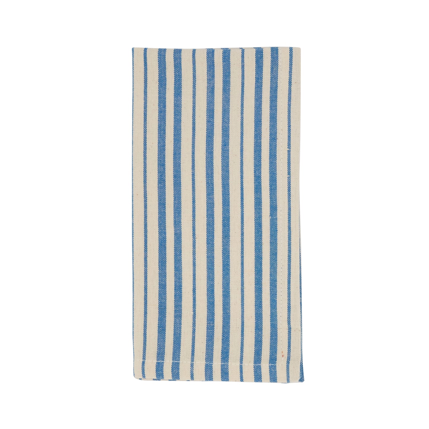 French Blue Striped Design Napkins 100% cotton, 20 Inch Square (4 pcs.)