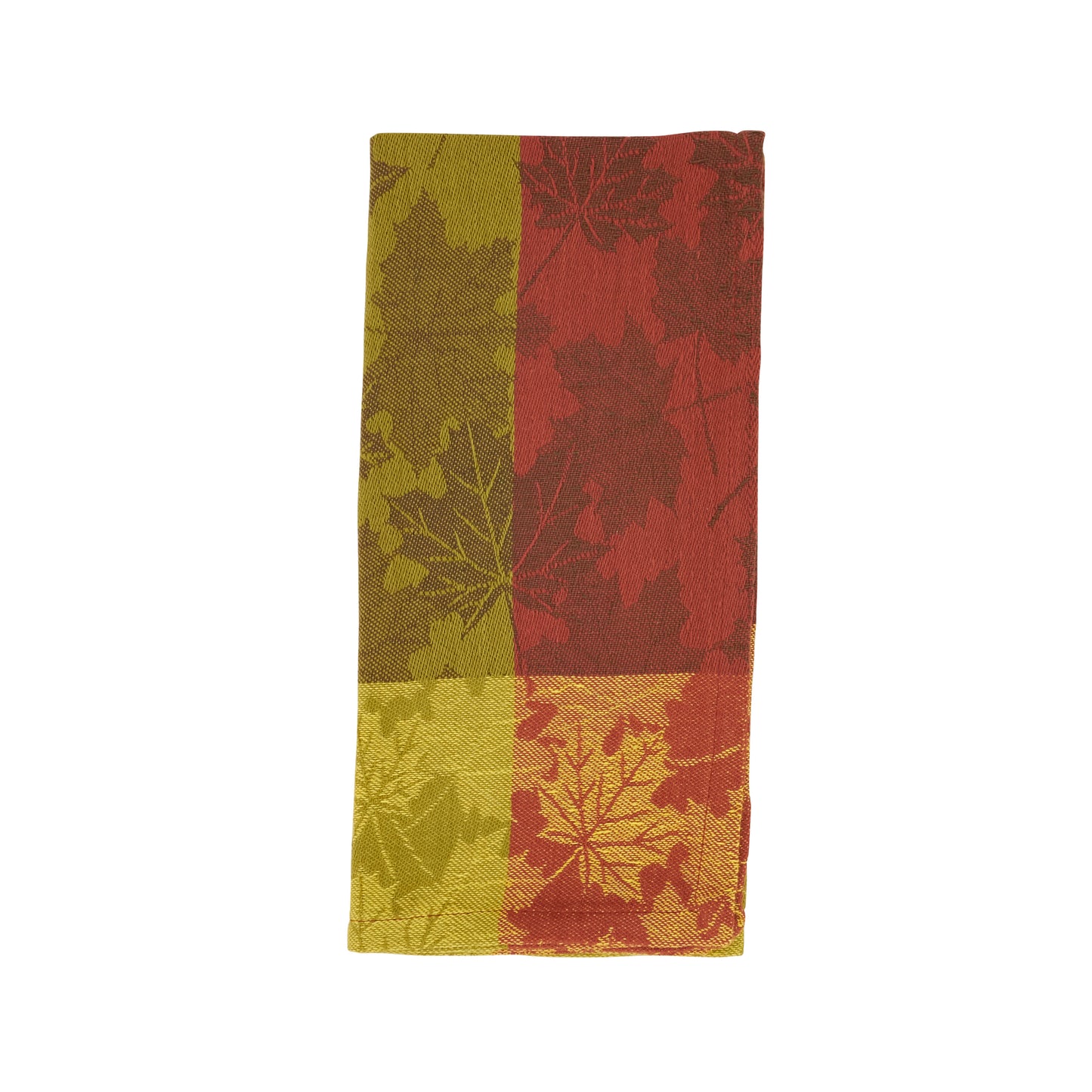 Multi Foliage Napkins 100% cotton, 20 Inch Square (4 pcs.)
