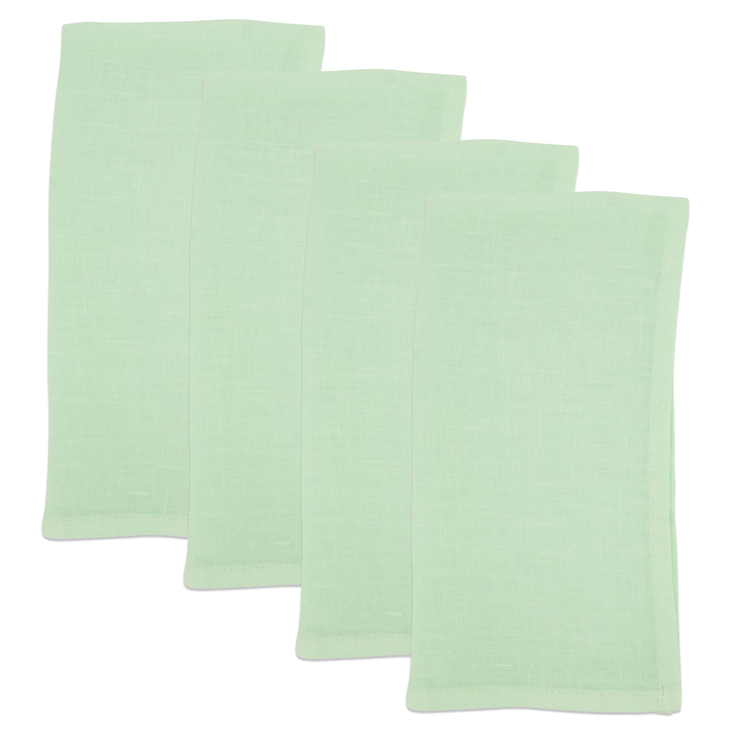 Pistachio Linen Napkins 55% linen - 45% cotton, 20 Inch Square (4 pcs.)