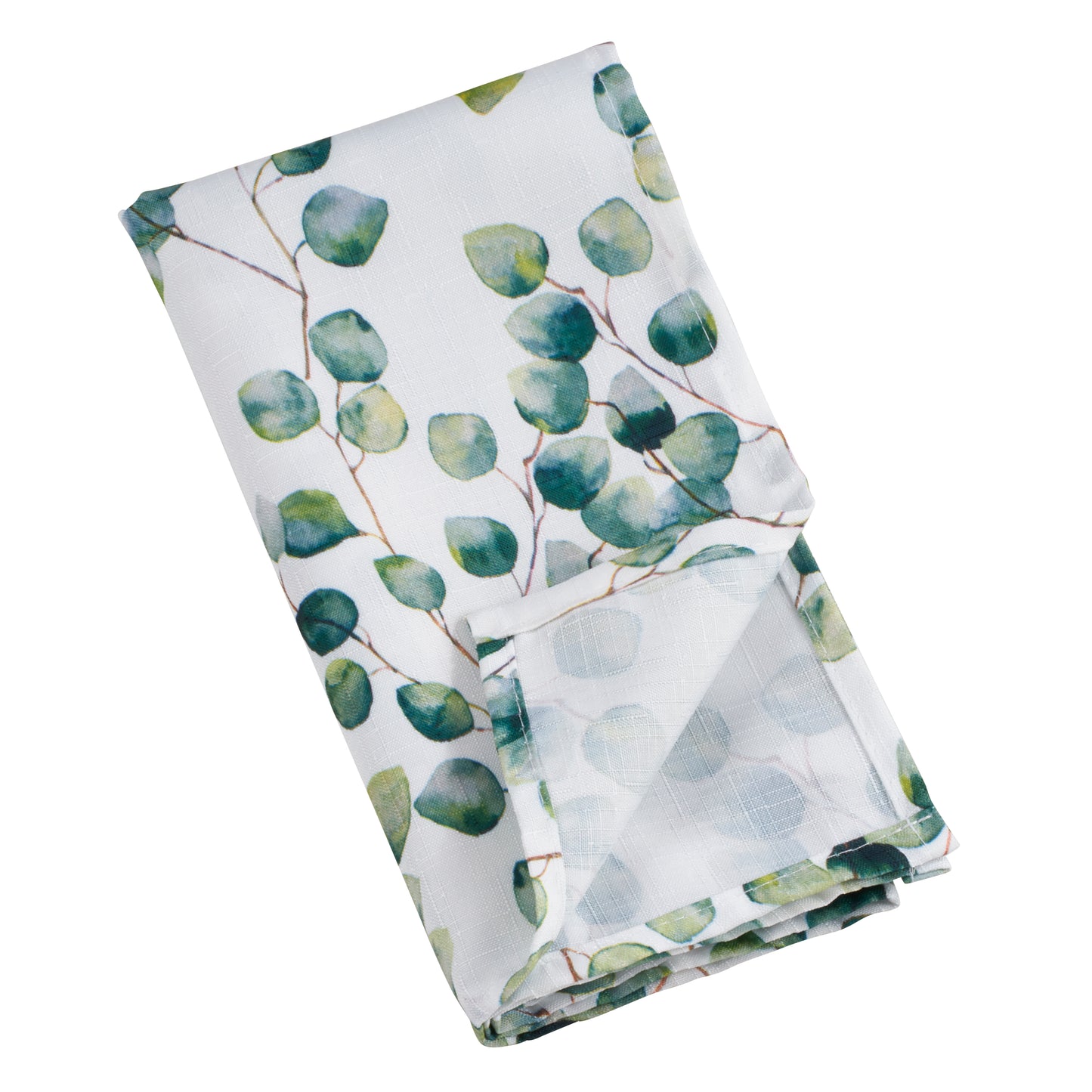 Eucalyptus Eucalyptus Leaf Napkins 100% Polyester, 20 Inch Square (12 pcs.)