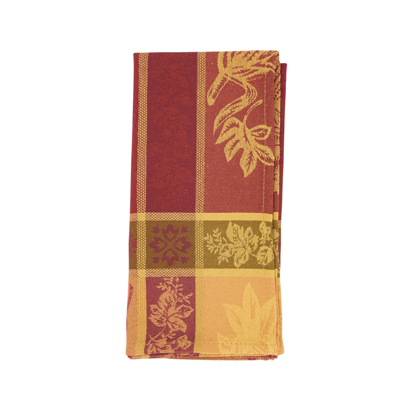 Multi Jacquard Design Thanksgiving Napkins 53% polyester - 47% cotton, 19 Inch Square (4 pcs.)
