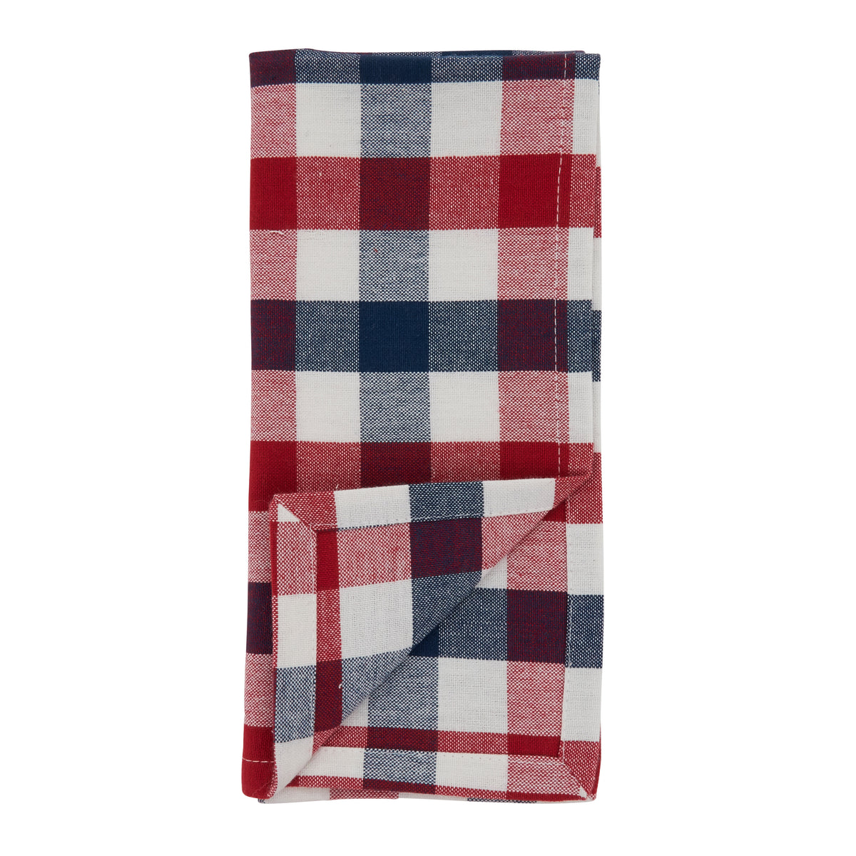 Multi Gingham Check Napkins 100% cotton, 20 Inch Square (4 pcs.)