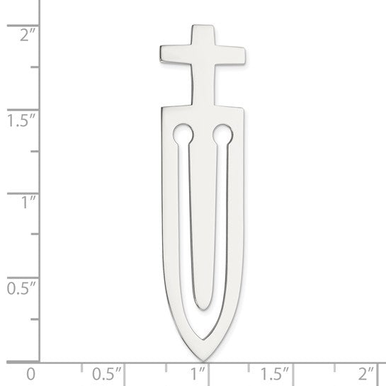 Occasion Gallery Gifts, 925 Sterling Silver Religious Cross Bookmark