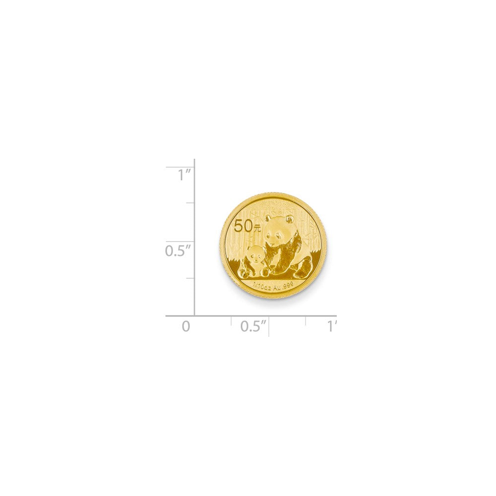 Million Charms 24K 50 Yuan Panda Coin