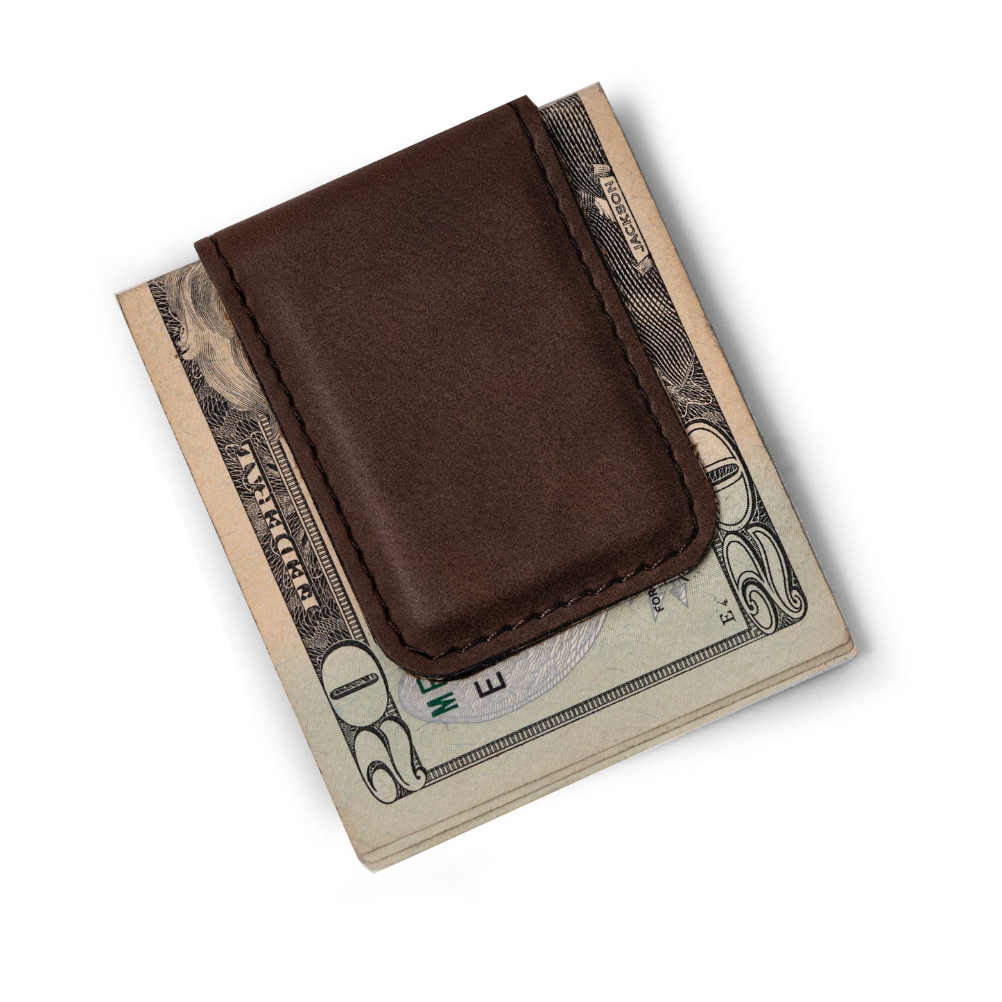 Occasion Gallery Brown Color Vintage brown money clip 1.75 L x 0.1 W x 2.5 H in.