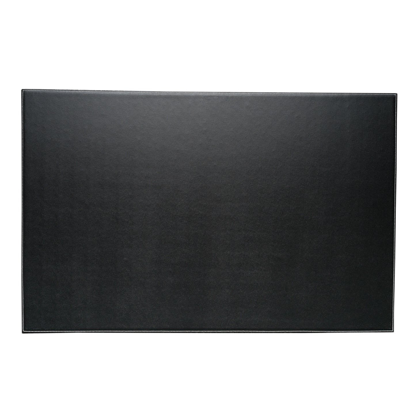 Occasion Gallery Black Color Black Leather 18"x28" Desk Pad. 18 L x 28 W x H in.