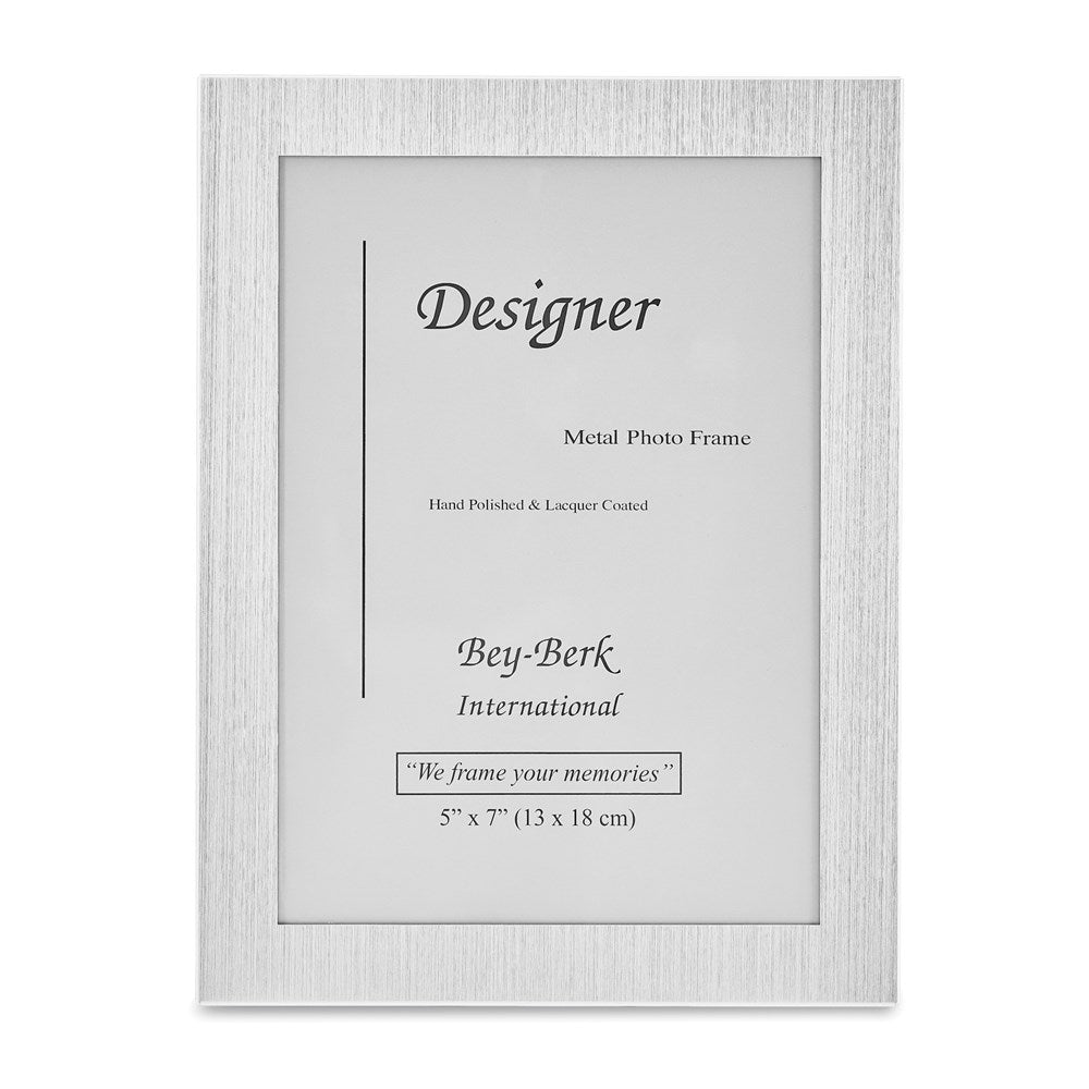 Occasion Gallery Silver-tone Metal 5x7 Photo Picture Frame