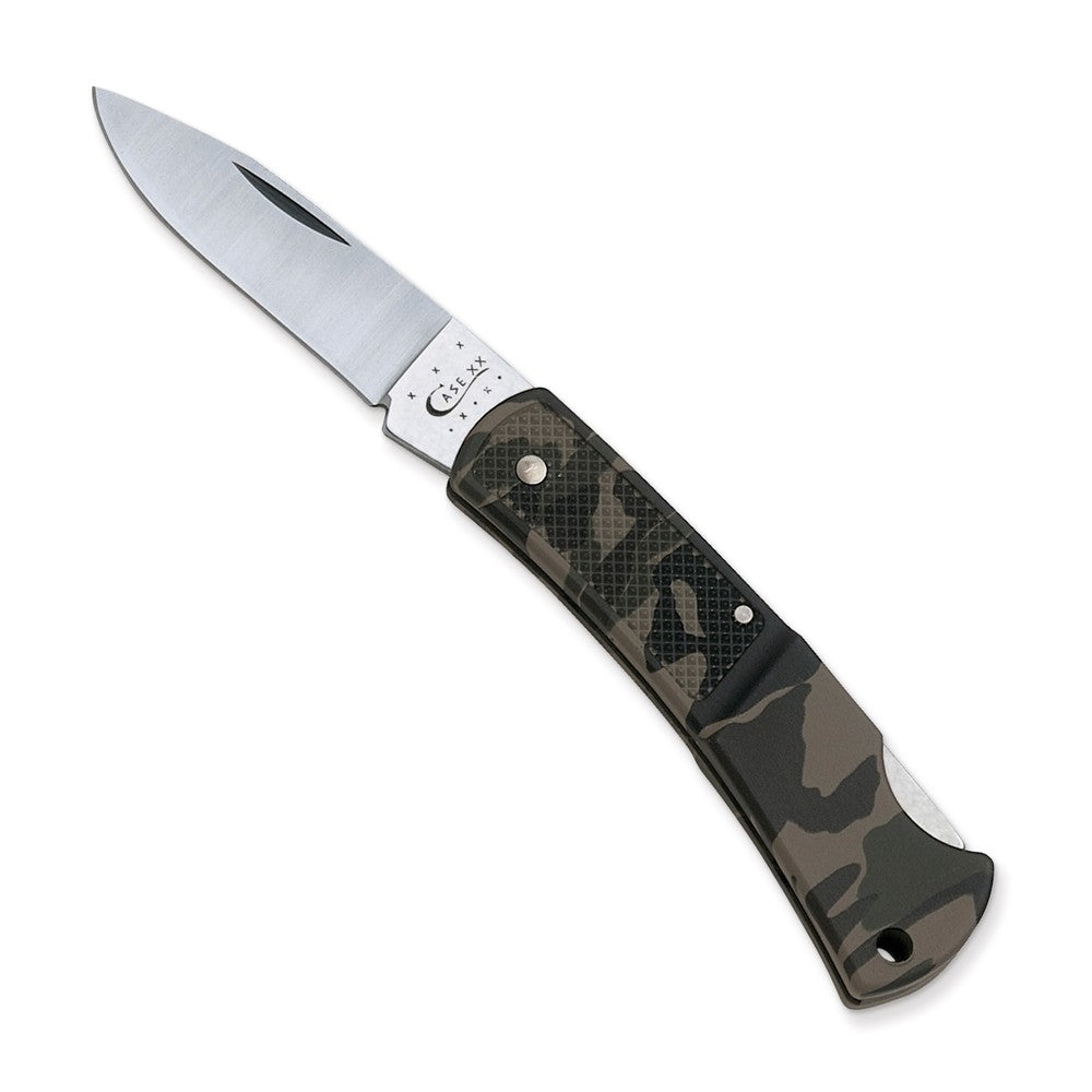 Case Caliber Camo Lockback Lightweight Zytel Handle Knife