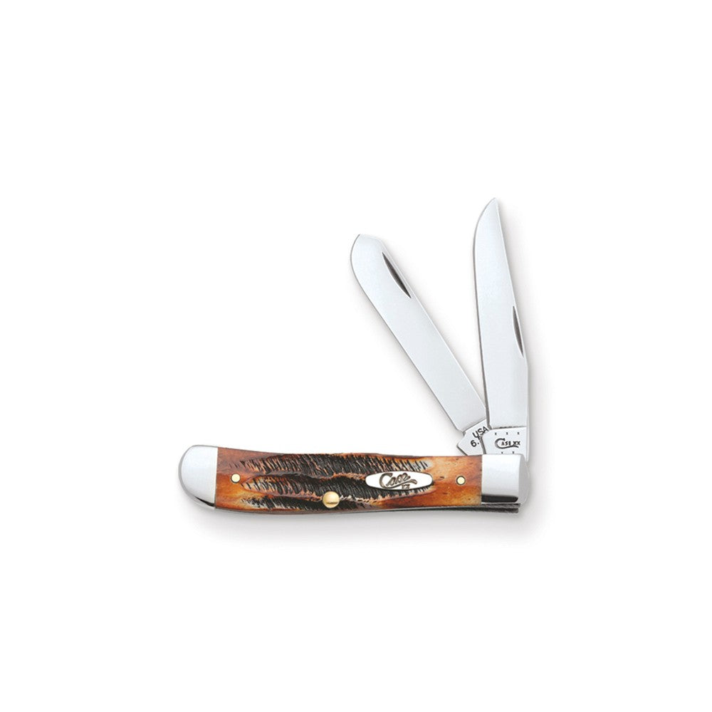 Case Bone Stag Trapper Knife