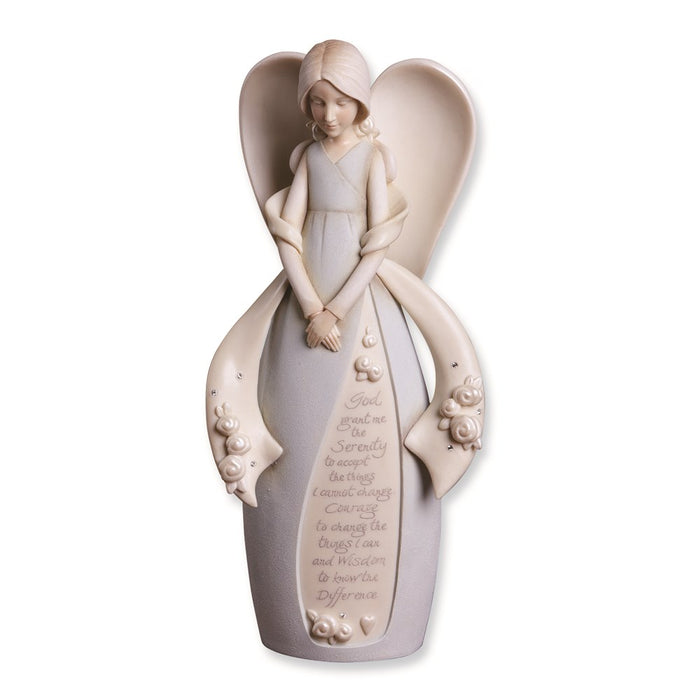 Keepsake Bereavement Foundations Serenity Prayer Angel Figurine
