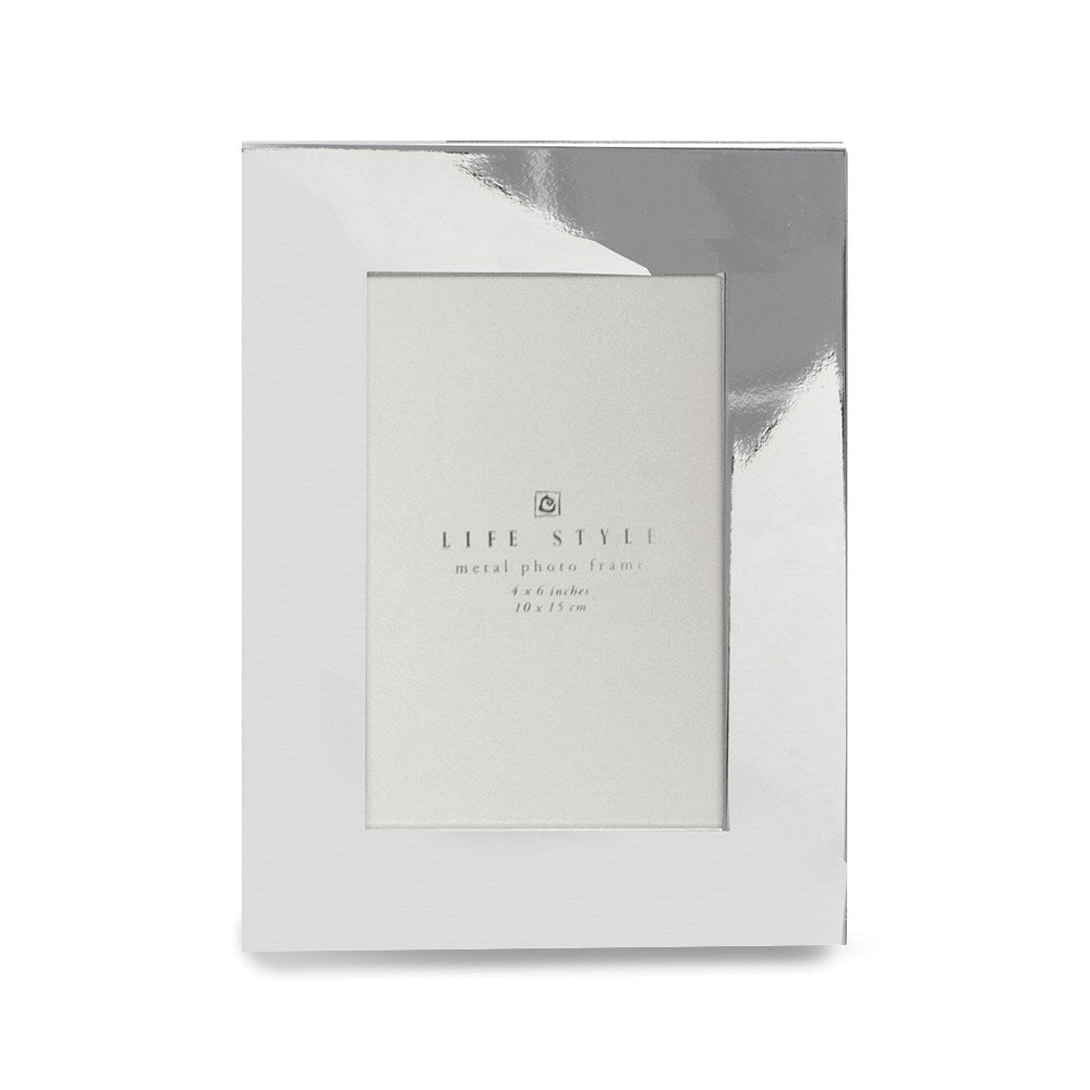 Occasion Gallery Silver-plated 4x6 Wide Edge Photo Picture Frame