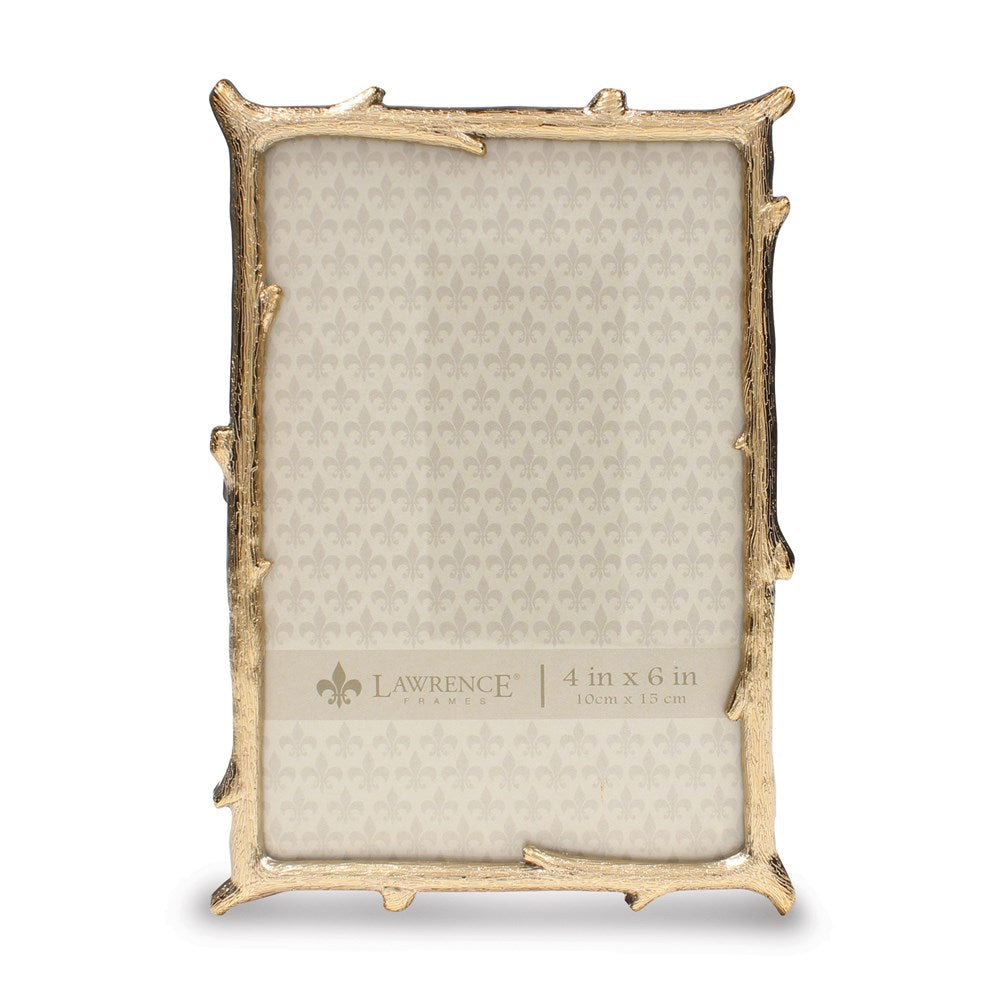 Occasion Gallery Gold-tone 4x6 Branch Photo Picture Frame