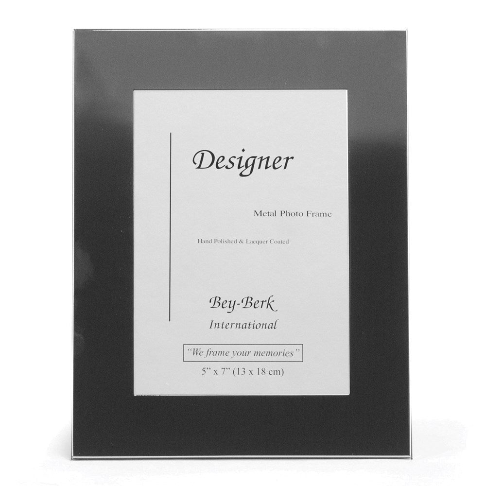 Occasion Gallery Gunmetal-plated 8x10 Photo Picture Frame