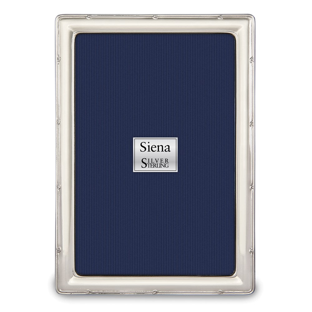 Occasion Gallery 925 Sterling Silver Knotted Edge 4x6 Photo Picture Frame