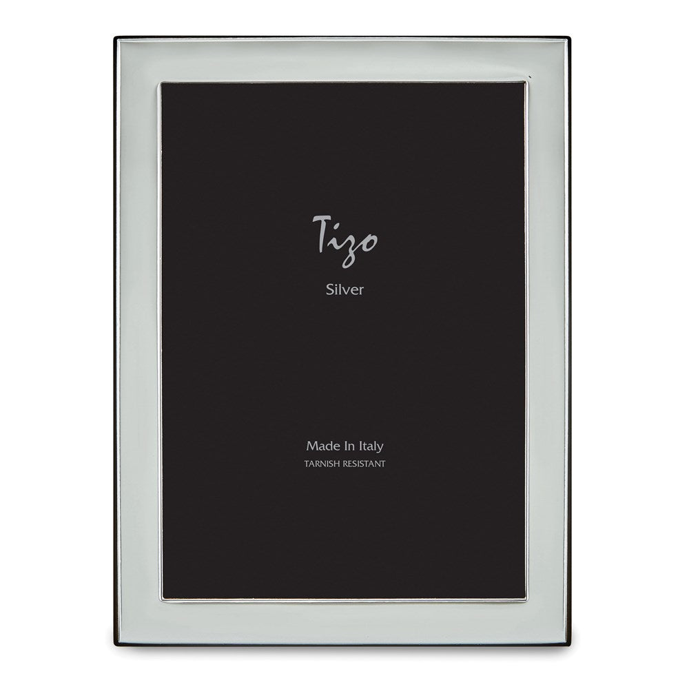 Occasion Gallery 925 Sterling Silver Plain 5x7 Photo Picture Frame