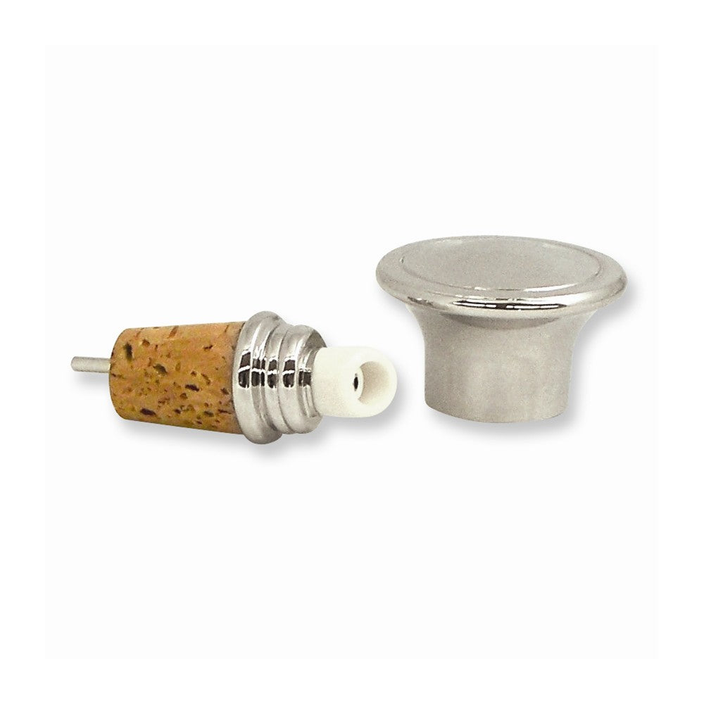 Occasion Gallery® Nickel-plated Wine Stopper/Pourer