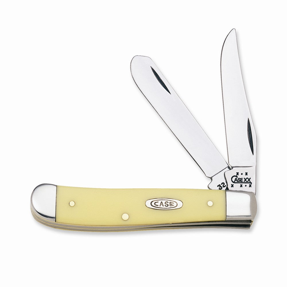 Case Yellow Mini Trapper Pocket Knife