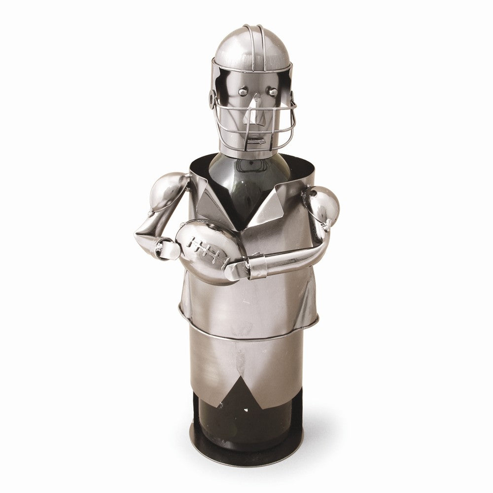Occasion Gallery® Football Player Metal Wine Caddy