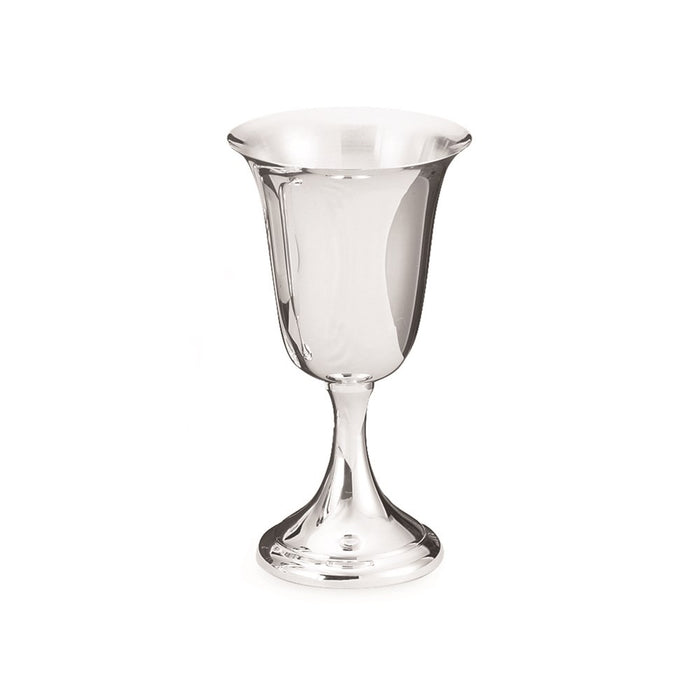Sterling Silver Hollow Base 8oz Water Goblet