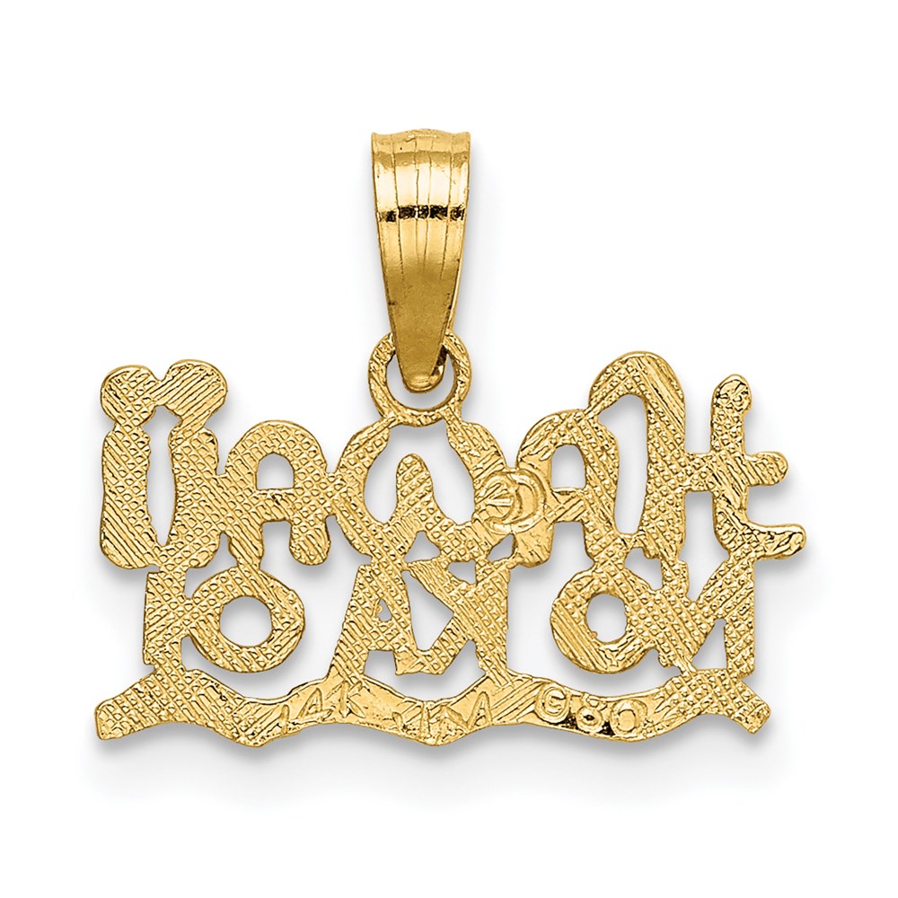 Million Charms 14K Yellow Gold Themed Hawaii No Kaoi Charm