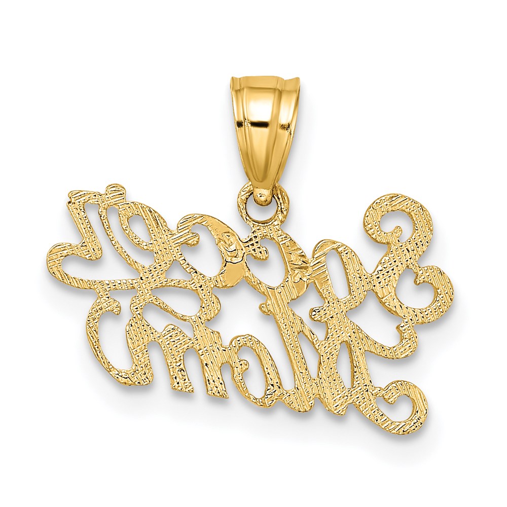 Million Charms 14K Yellow Gold Themed Sports Soccer Mom Charm