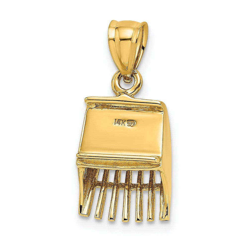 Million Charms 14K Yellow Gold Themed 3-D Cranberry Scoop / Hp
