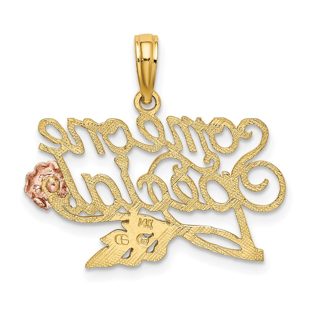 Million Charms 14K Two-Tone Someone Special With Flower Charm