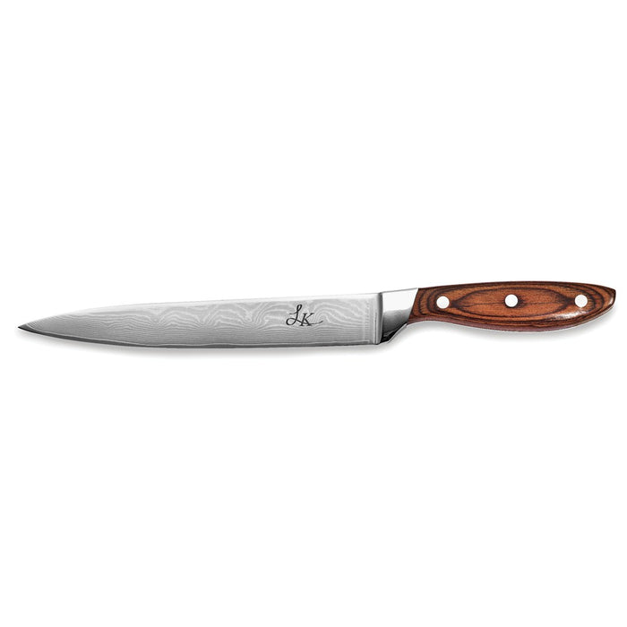 Damascus Steel 67 Layer Pakka Wood Handle 8'' Slicing Knife