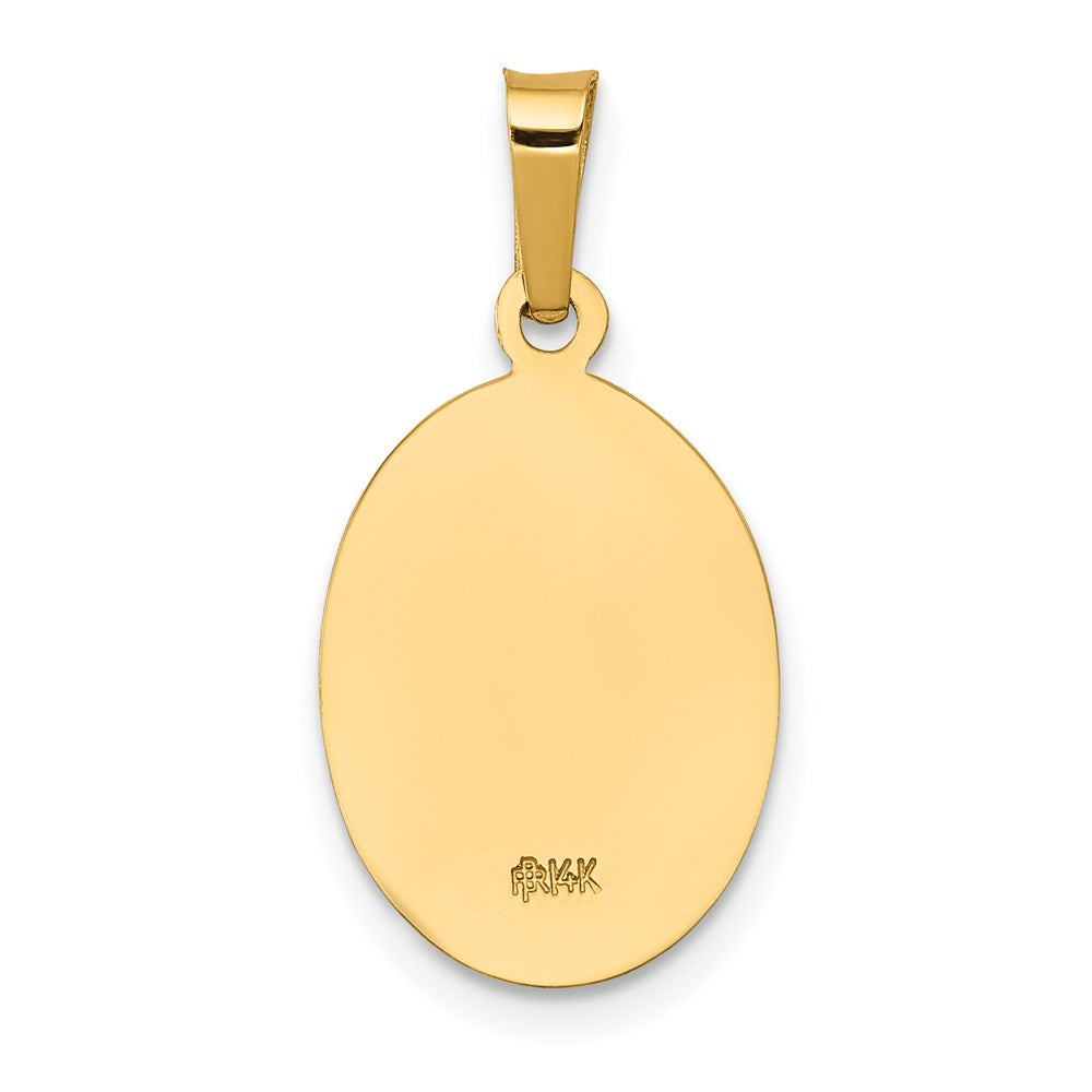 Million Charms 14K Yellow Gold Themed Religious Saint Joseph Medal Charm