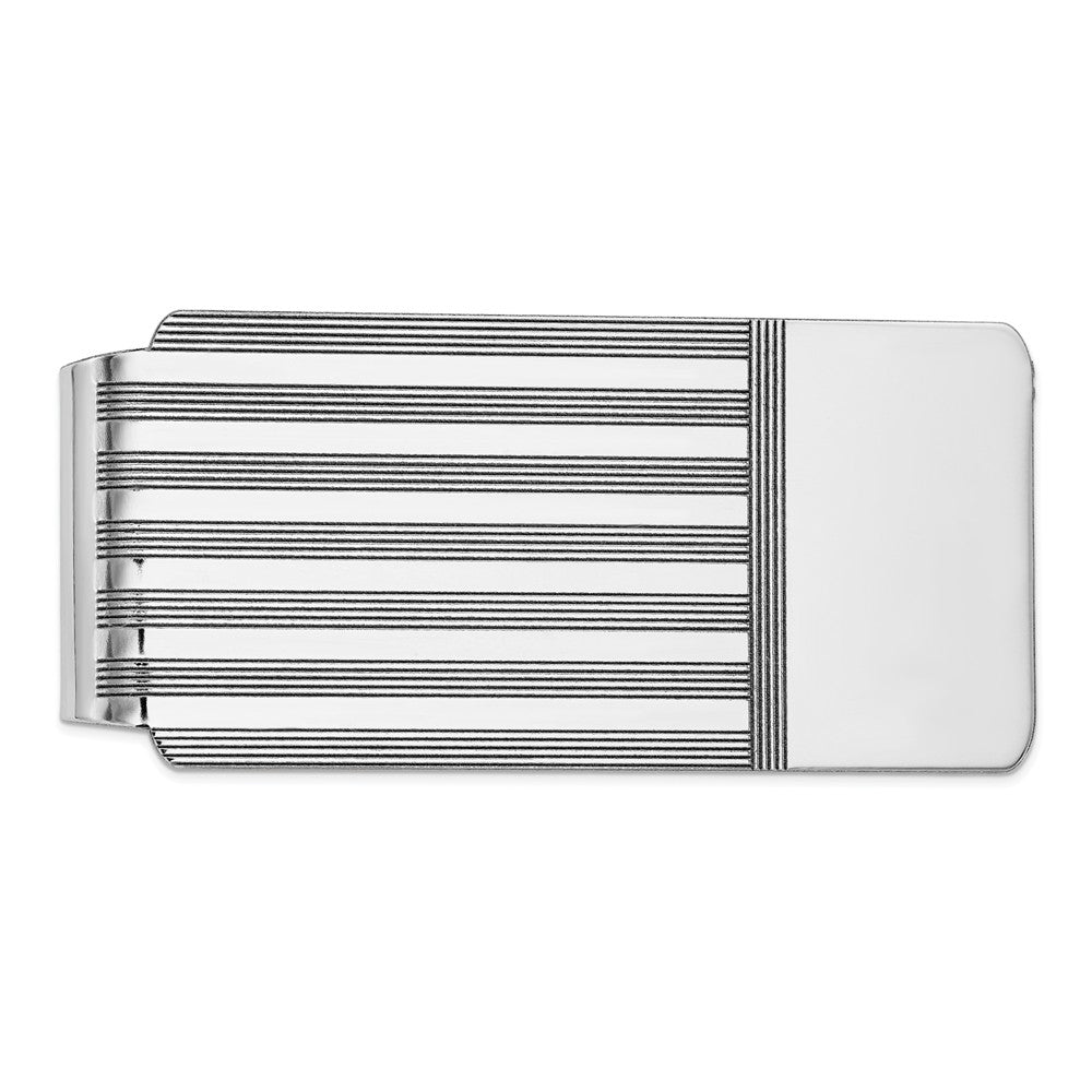 Occasion Gallery, Men's Accessories, 14k White Gold Money Clip