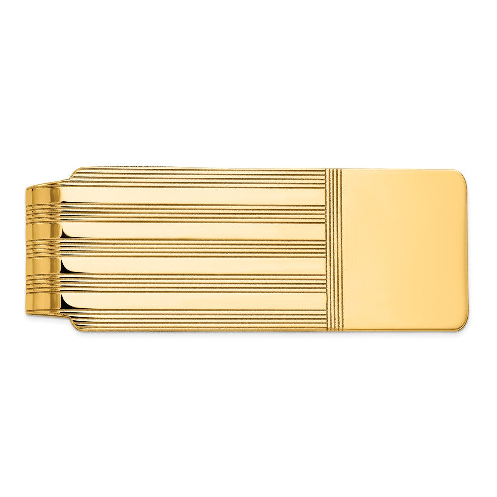 Occasion Gallery, Men's Accessories, 14k Yellow Gold Money Clip