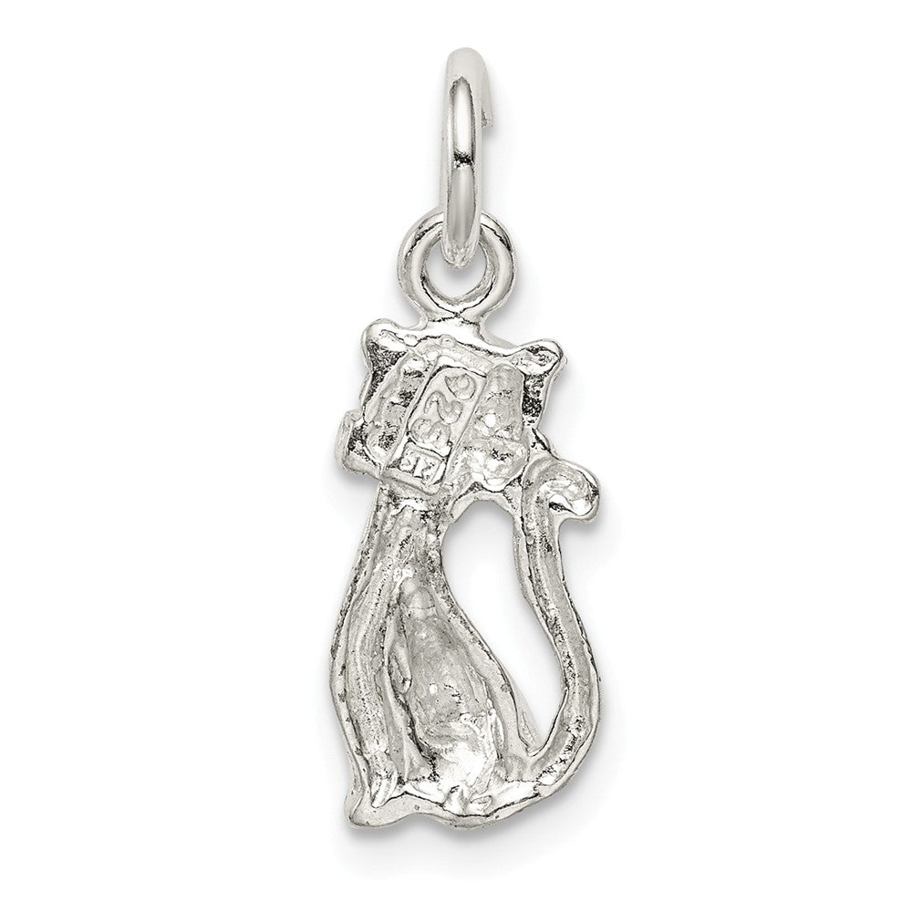 Million Charms 925 Sterling Silver Cat Charm