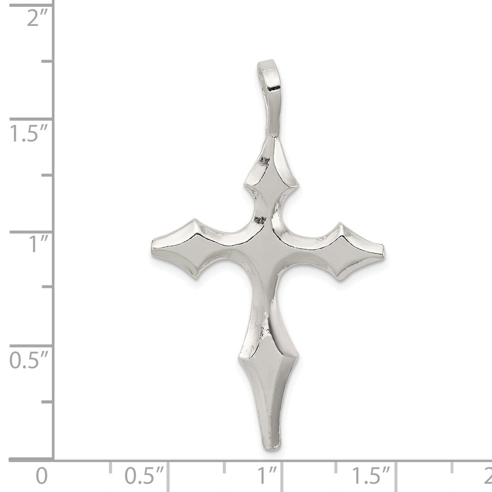 Million Charms 925 Sterling Silver Passion Relgious Cross Pendant