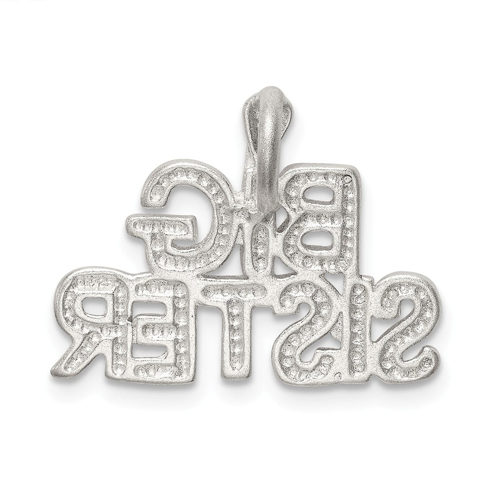 Million Charms 925 Sterling Silver Big Sister Charm