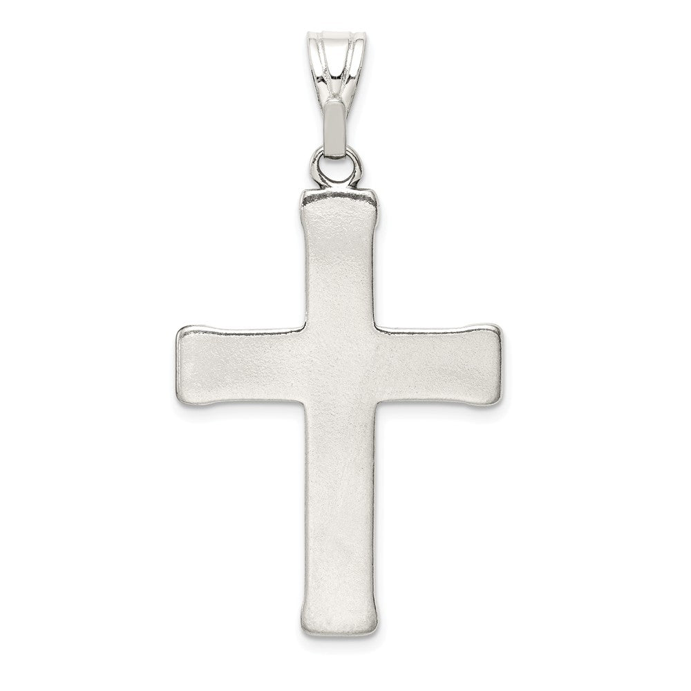 Million Charms 925 Sterling Silver Latin Relgious Cross Pendant
