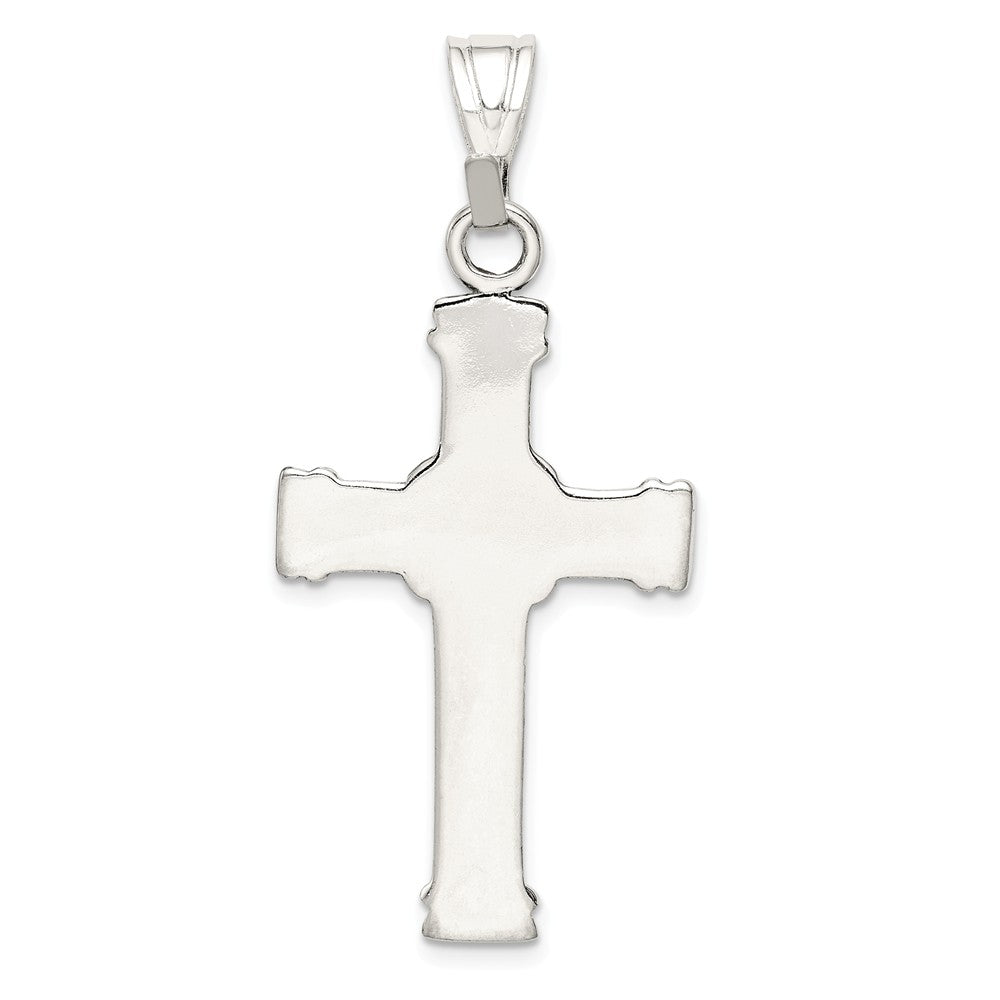Million Charms 925 Sterling Silver Antique Relgious Cross Pendant