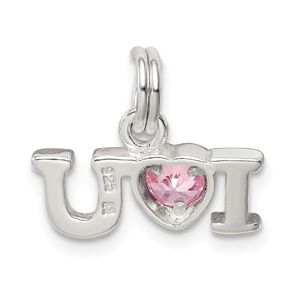 Million Charms 925 Sterling Silver I Love You Charm