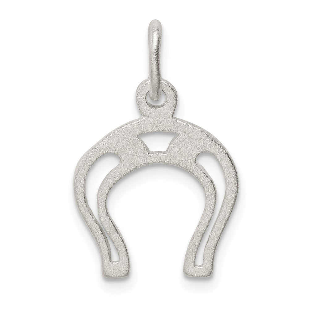 Million Charms 925 Sterling Silver Open Style Horseshoe Charm