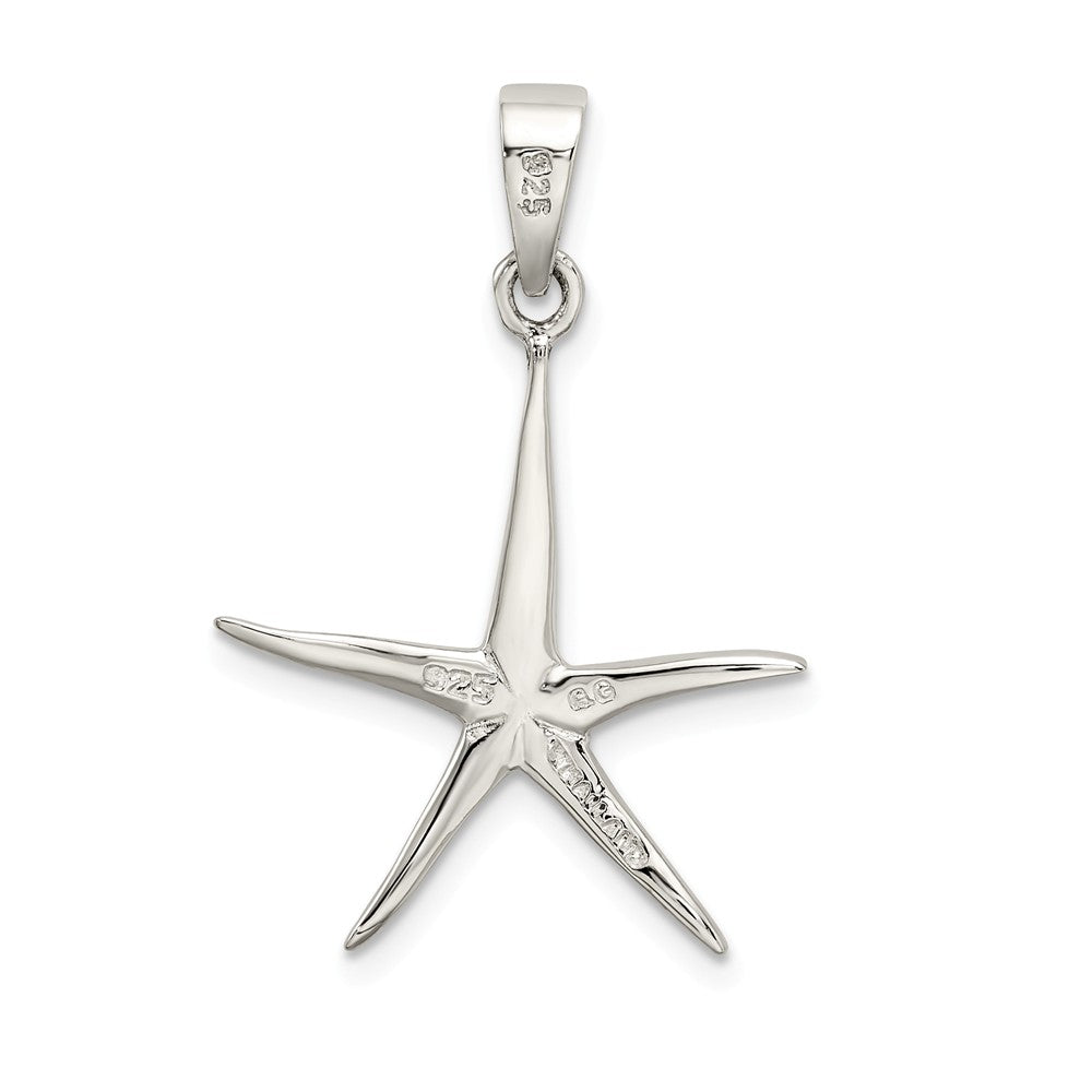Million Charms 925 Sterling Silver Nautical Starfish Pendant