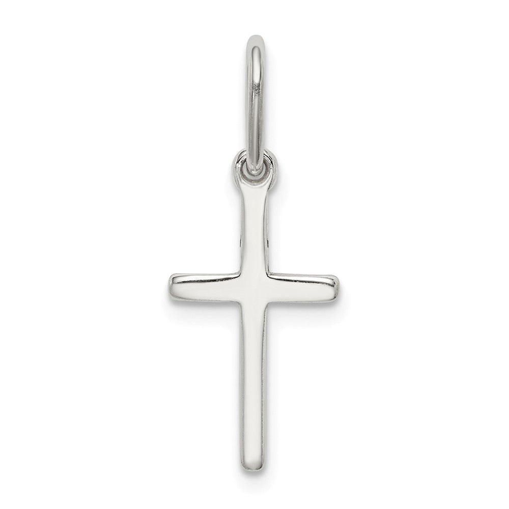 Million Charms 925 Sterling Silver Polished Latin Relgious Cross Charm