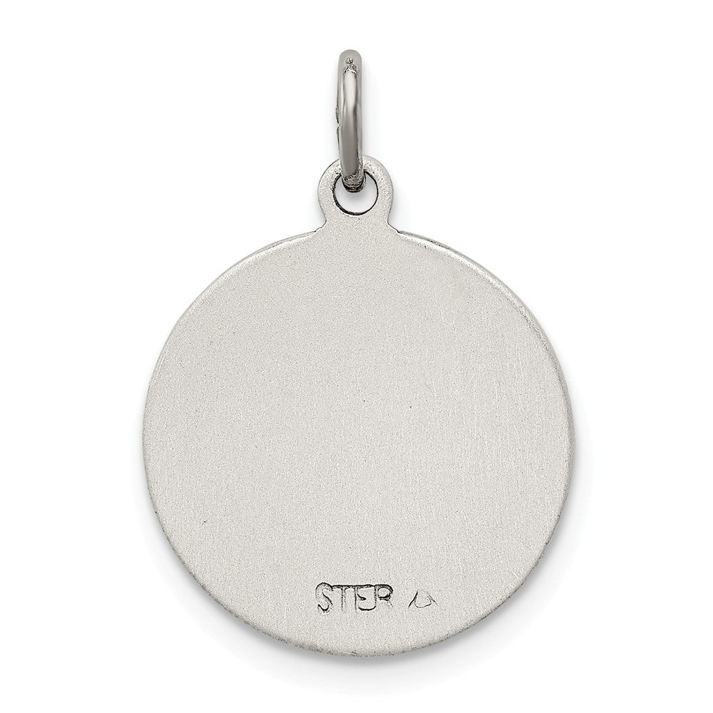 Million Charms 925 Sterling Silver Religious Saint Jude Thaddeus Medal