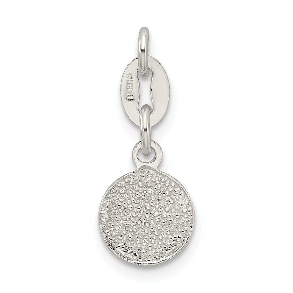 Million Charms 925 Sterling Silver Enameled Sports Soccer Ball Charm