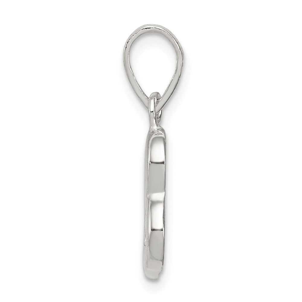 Dije de letra inicial B de plata de ley 925 Million Charms