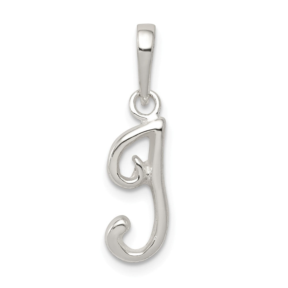 Dije de letra inicial I Million Charms de plata esterlina 925