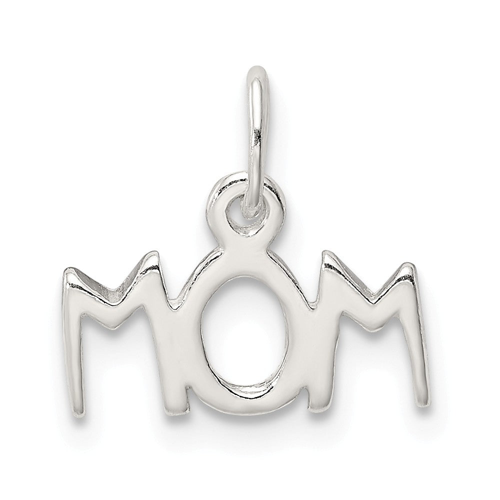 Million Charms 925 Sterling Silver Polished Mom Charm