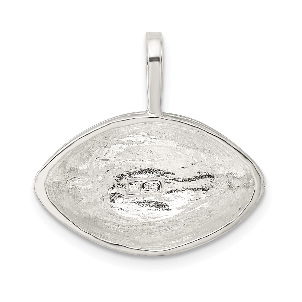 Million Charms 925 Sterling Silver Sports Football Charm