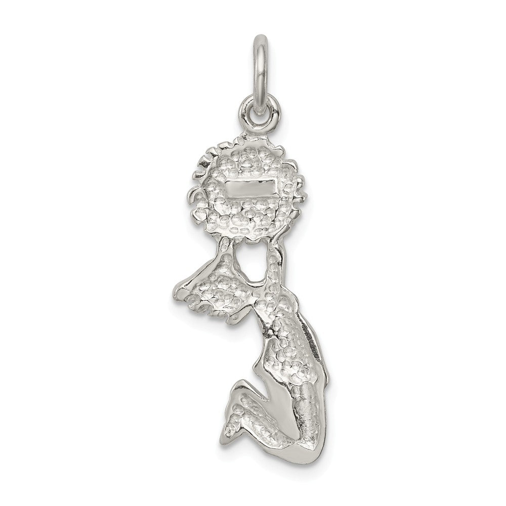 Million Charms 925 Sterling Silver Cheerleader Charm