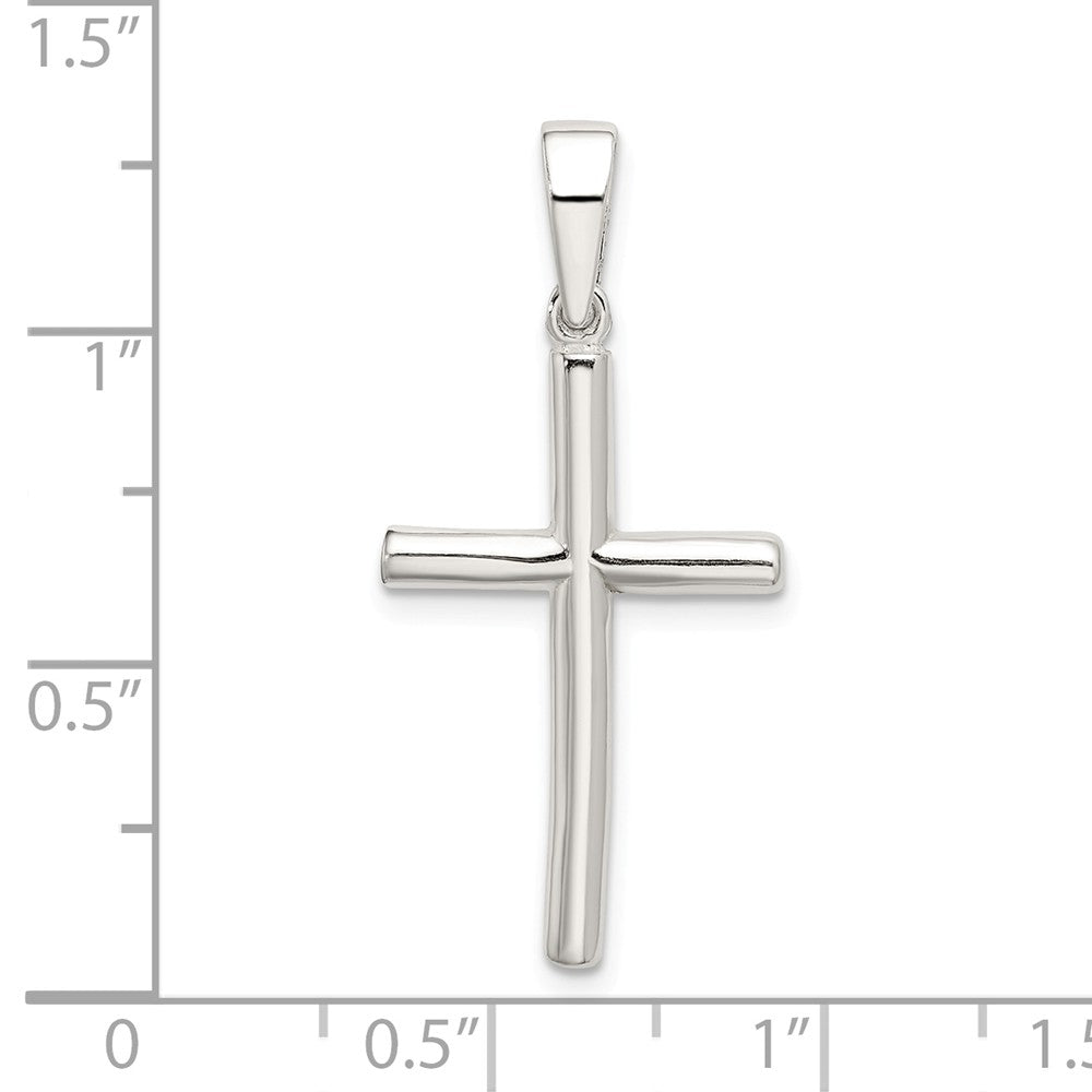 Million Charms 925 Sterling Silver Polished Relgious Cross Pendant
