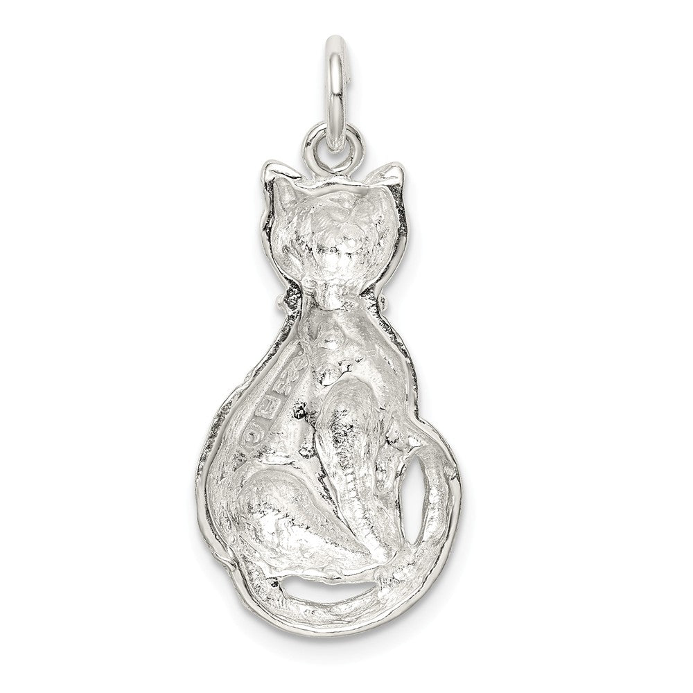 Million Charms 925 Sterling Silver Cat Charm